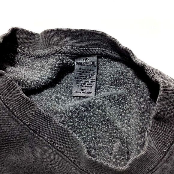 Independant Trading Company Sweatshirt Gray 3X - Picture 6 of 11